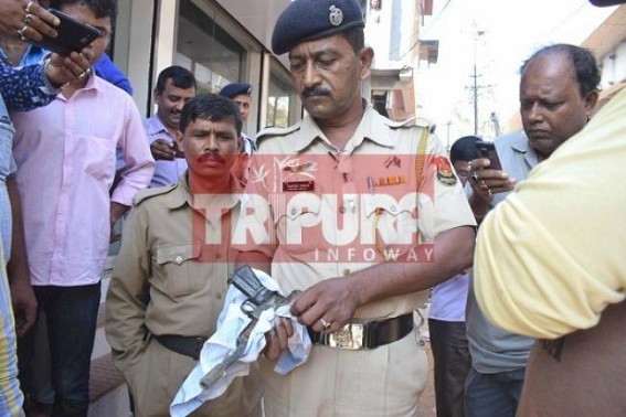 Pistol recovered from Agartala drain Pistol recovered from Agartala drain